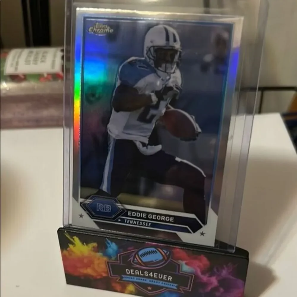 Topps Chrome Football Trading Card - Eddie George